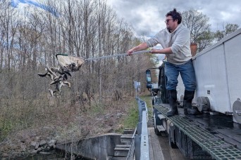 Fort Drum waters stocked for trout season