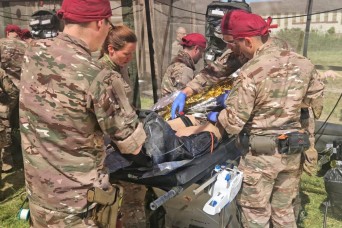 Medical Readiness Command, Europe deploys medical team to observe French Military Orion 26 Exercise
