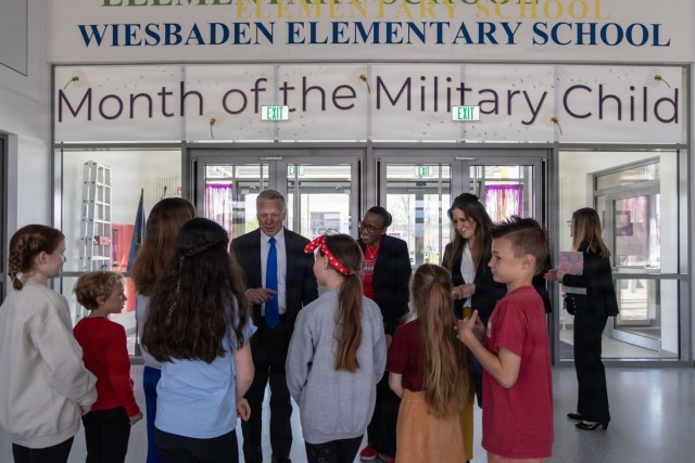 Senior War Department Leaders Visit KMC Schools, Meet With Parents, Students and Educators