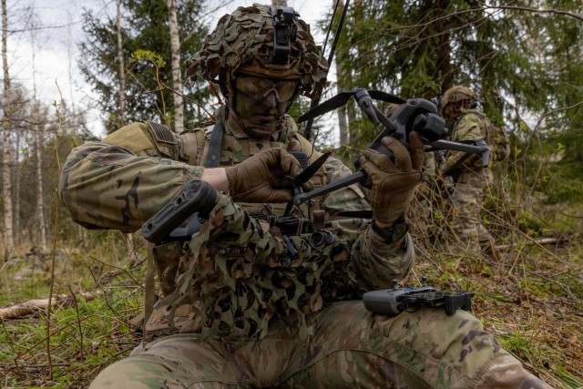 U.S. Soldiers Conduct Live-Fire Exercise in Latvia