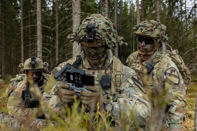 U.S. Soldiers Conduct Live-Fire Exercise in Latvia