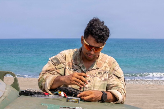 Balikatan 2026: 25th ID Soldiers Conduct Drone Training Before the Counter Landing Live Fire Exercise in the Philippines