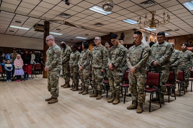 37th Finance Company Mobilization Farewell Ceremony