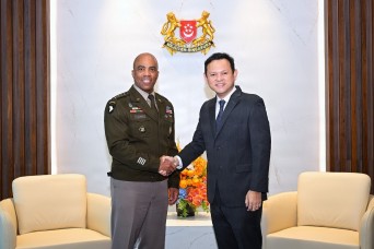 U.S. Army Pacific Commanding General Visits Singapore to Strengthen Regional Partnerships