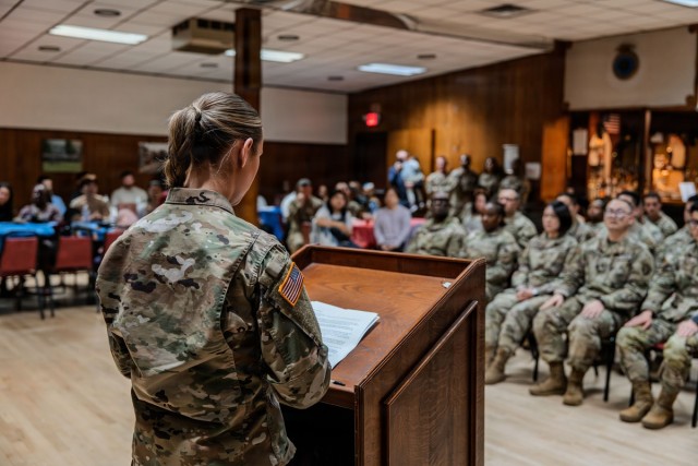 37th Finance Company Mobilization Farewell Ceremony