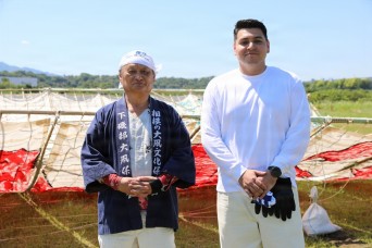 Beyond the Gate: Soldier Takes Part in High-Flying, 200-Year Japanese Tradition