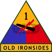 1ST ARMORED DIVISION logo