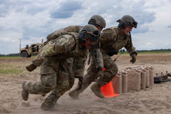 Dogface Soldiers conduct M2 Bradley stress shoot