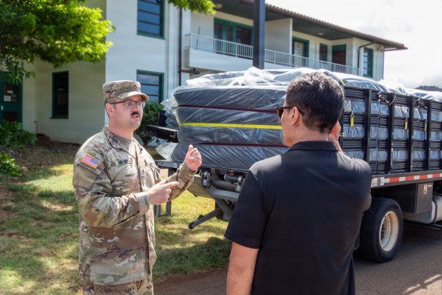 USAG Hawaii continues barracks modernization with TAMC bed delivery