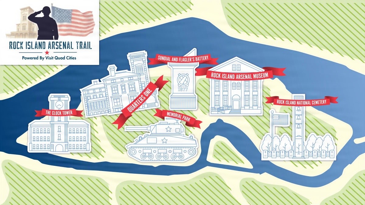 Rock Island Arsenal is home for a history trail in partnership with ...