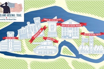 Rock Island Arsenal is home for a history trail in partnership with Visit Quad Cities