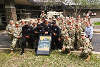 2026 Green Bay Packers Tailgate Tour makes stop at Fort McCoy; visits with Soldiers, Challenge Academy cadets