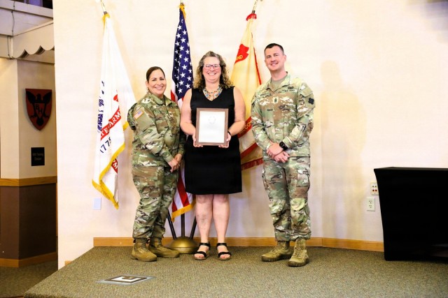 Fort McCoy workforce members recognized during April 2026 town hall meetings