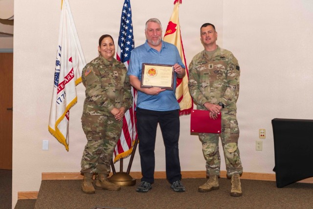 Fort McCoy workforce members recognized during April 2026 town hall meetings