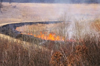Spring prescribed burns renew training lands, ecosystems at Fort McCoy