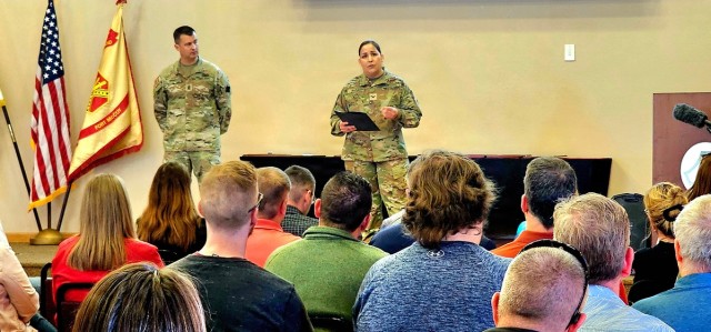 U.S. Army Garrison-Fort McCoy leaders hold April 2026 town hall meetings for installation workforce