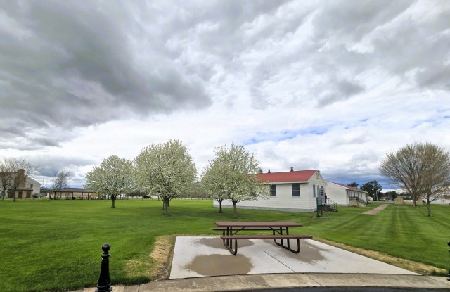 April views at Fort McCoy's historic Commemorative Area