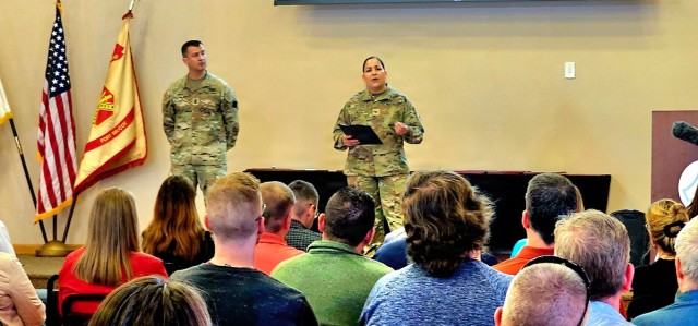 U.S. Army Garrison-Fort McCoy leaders hold April 2026 town hall meetings for installation workforce