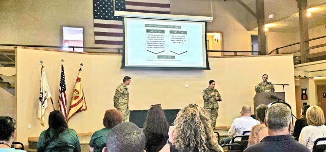 U.S. Army Garrison-Fort McCoy leaders hold April 2026 town hall meetings for installation workforce