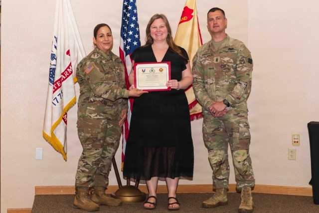 Fort McCoy workforce members recognized during April 2026 town hall meetings