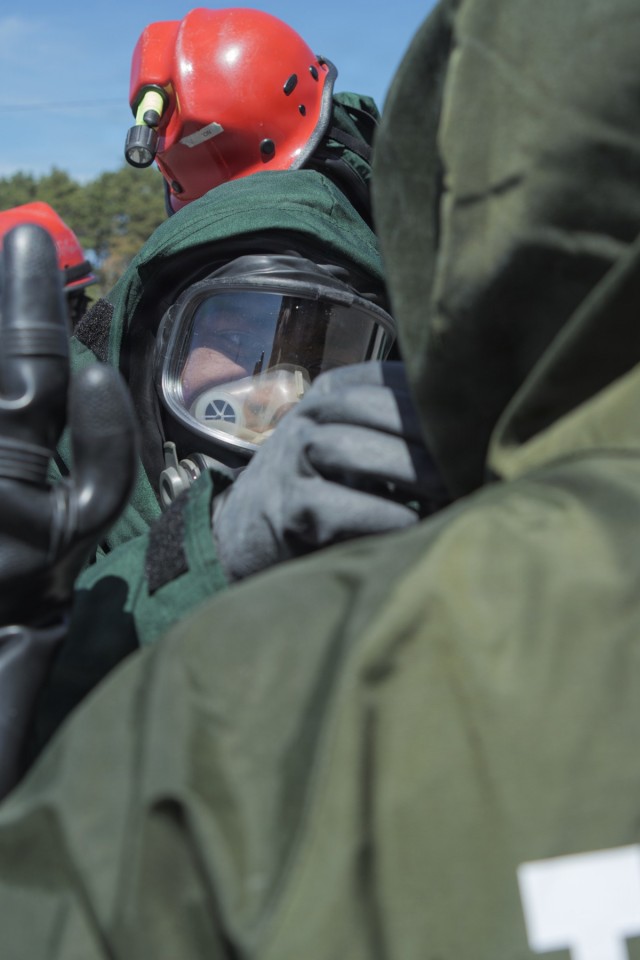 Massachusetts National Guard conducts CBRN Task Force joint training exercise