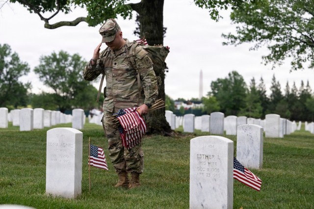 Flags In at Arlington National Cemetery 2026	
