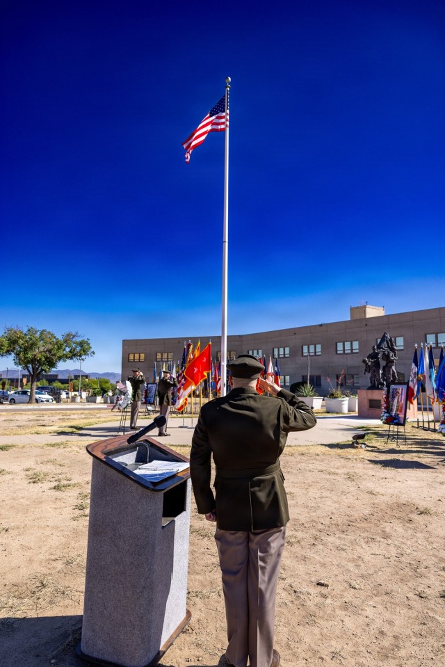 NETCOM Rededicates Signal Cove of Remembrance at Fort Huachuca