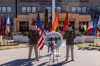 NETCOM Rededicates Signal Cove of Remembrance at Fort Huachuca