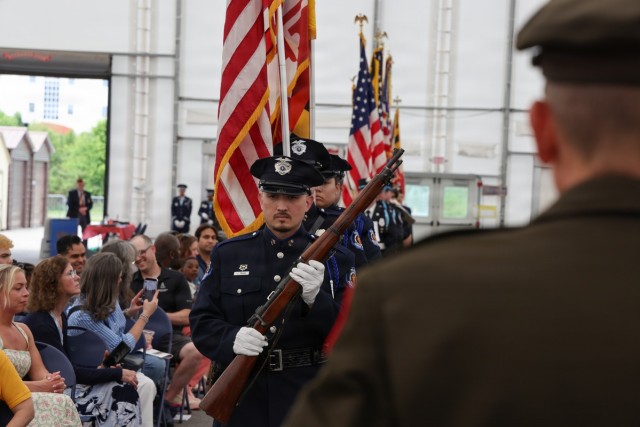 Police Officers Marching