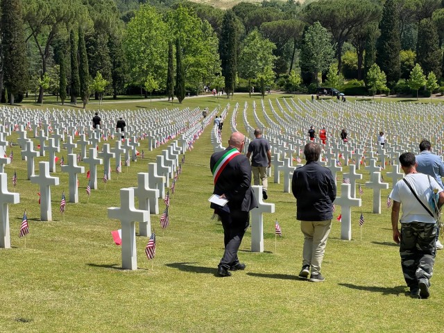 Honoring the Fallen at Florence American Cemetery on Memorial Day