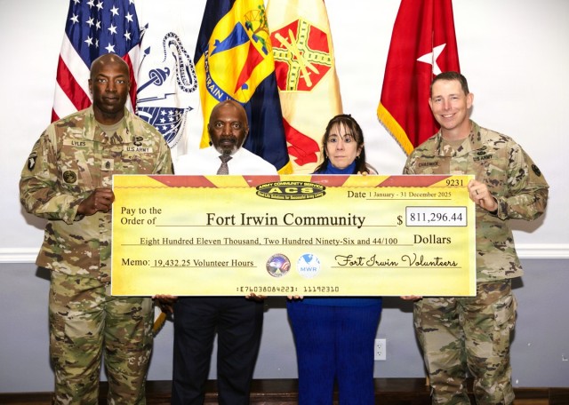 Fort Irwin shines a light on volunteers strengthening the community