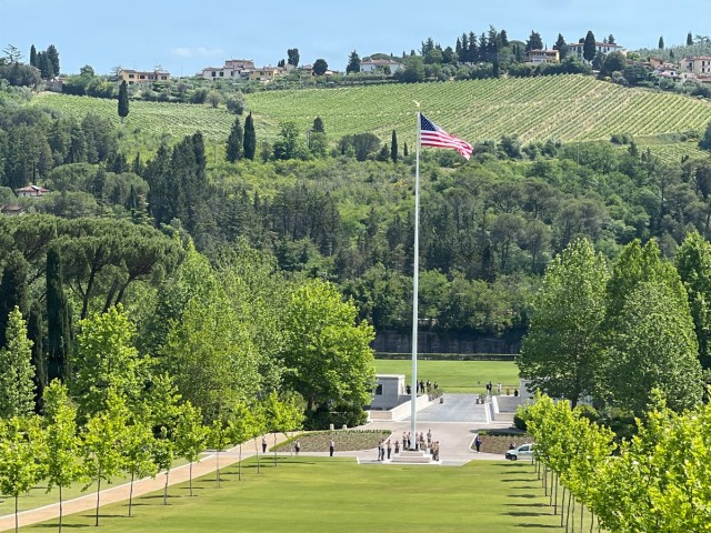 Honoring the Fallen at Florence American Cemetery on Memorial Day