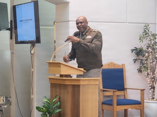Fort Buchanan Strengthens Spiritual Readiness with Change of Stole Ceremony