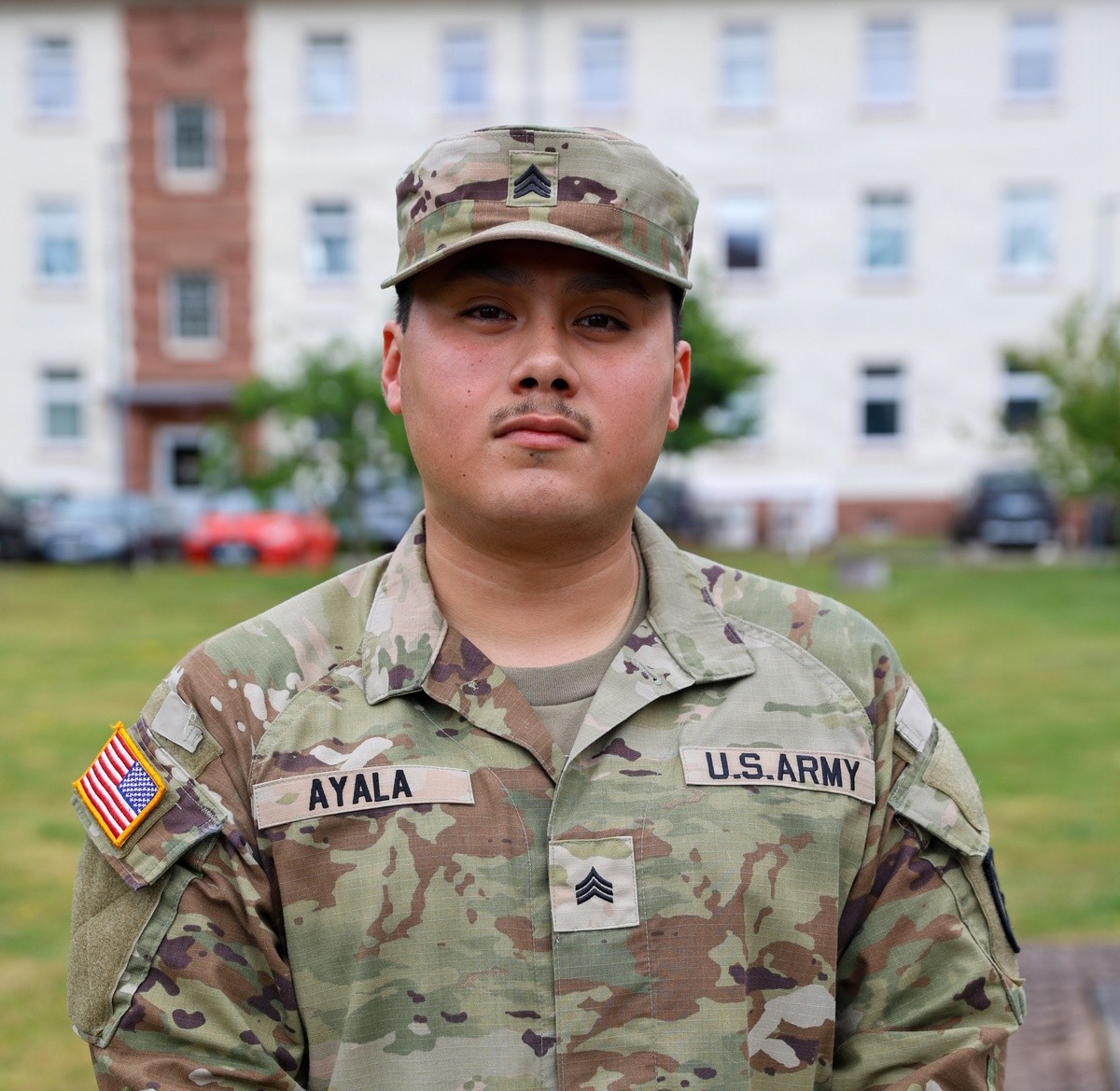 May 2026 Noncommissioned Officers Inductee Sgt. Oscar Ayala