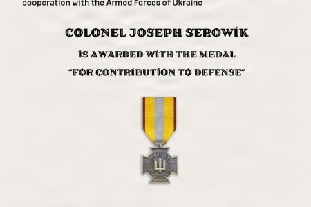 CAC Officer Receives Ukrainian Medal | Article | The United States