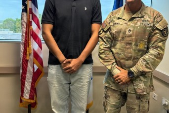 Son honors father's legacy through Army service