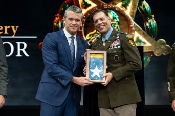 Trump, Hegseth praise new Medal of Honor recipients