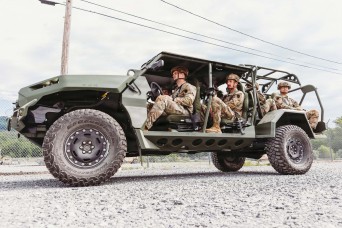 Rubber meets road: Pennsylvania Guard trains on Infantry Squad Vehicle
