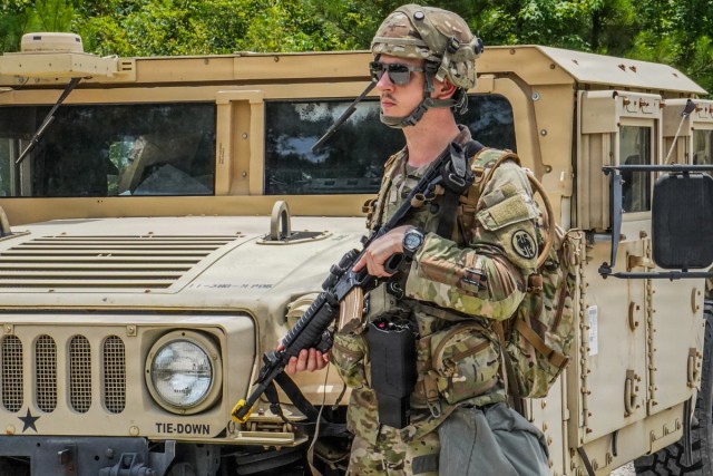 At the Ready During Operation Sentinel Justice