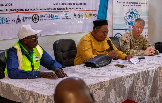 Togolese disaster-response officials conduct field training exercise with North Dakota state partners, SETAF-AF