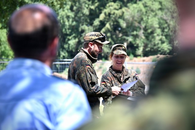 USAG Stuttgart Safety takes part in shooting competition, hosted by Bundeswehr Ulm in Dornstadt, June 25, 2026