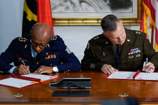 Angola, Ohio National Guard strengthen enduring partnership through State Partnership Program at ACHOD 2026
