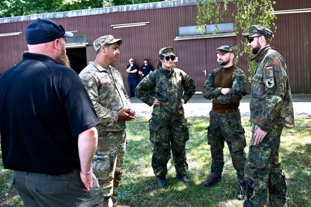USAG Stuttgart Safety takes part in shooting competition, hosted by Bundeswehr Ulm in Dornstadt, June 25, 2026
