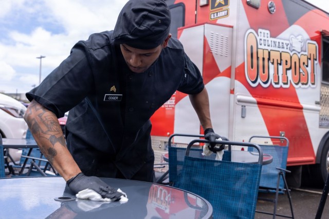 Fueling the fight: Culinary Outpost brings fresh meals to Soldiers