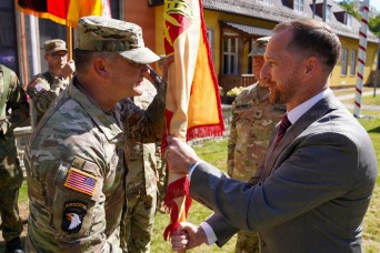 New commander takes charge at USAG Ansbach