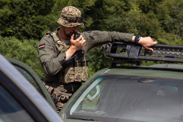 Skyfall Simulation: KFOR partners rehearse downed aircraft response