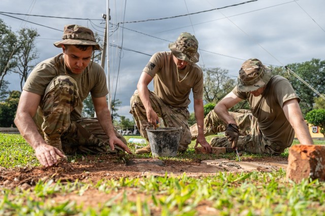 Constructing Interoperability: Massachusetts National Guard engineers bolster State Partnership Program renovation mission in Paraguay