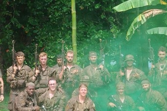 Georgia Guard Soldiers endure Jungle Operations Training