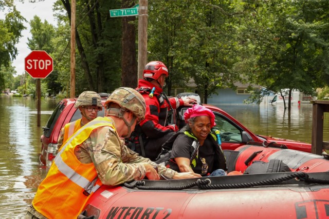 Indiana National Guardsmen answer governor's call to assist in storm relief efforts