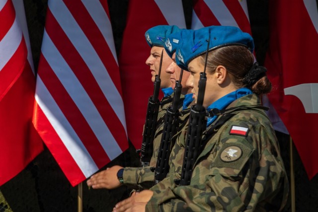 Oleszno cultural center dedicated to Staff Sgt. Michael Ollis, honoring U.S.-Poland bond